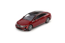 MERCEDES-Benz EQS 580 4Matic 2024 Red Metallic - MiniGT Scale 1:64 (MGT00970L)