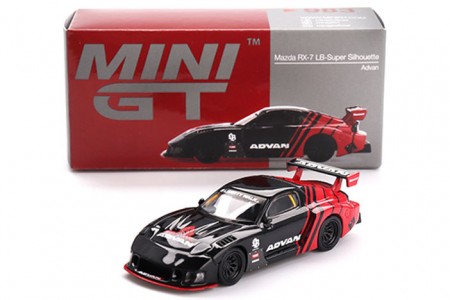 MAZDA RX-7 LB Works Super Silhouette Advan 2006 - MiniGT Scale 1:64 (MGT00983L)