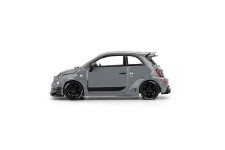FIAT 500 Abarth 595 LB Works Abas 2024 Grey - MiniGT Scale 1:64 (MGT00995L)