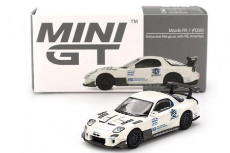 MAZDA RX-7 (FD3S) Itosyoukai Rei-Gouki With RE Amemiya 2004 - MiniGT Scale 1:64 (MGT00996R)