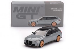 BMW M3 Touring (G81) Copmetitoin 2024 Brooklyn Grey - MiniGT Escala 1:64 (MGT00864L)