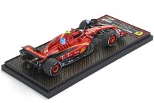 FERRARI SF24 3rd GP Monaco 2024 Carlos Sainz - BBR Scale 1:43 (BBRC303B) 
