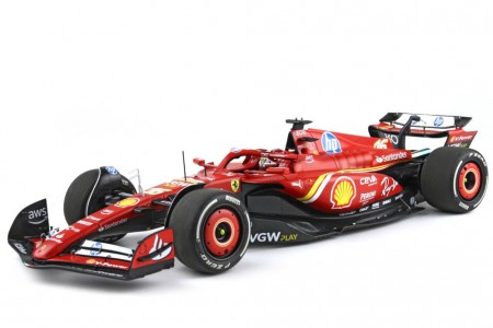 FERRARI SF24 Ganador GP Monaco 2024 Charles Leclerc - BBR Escala 1:18 (BBR241816C)