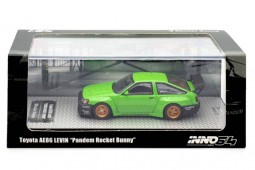 TOYOTA AE86 Levin Pandem Rocket Bunny Green - Inno64 Scale 1:64 (IN64-AE86PL-GRN)