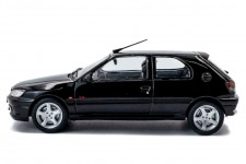 PEUGEOT 306 S16 1994 Onyx Black - Solido Escala 1:43 (s4311405)