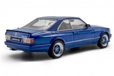 MERCEDES-Benz 560 SEC AMG Widebody 1990 Blue - Solido Scale 1:43 (S4310907)