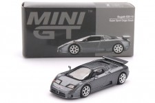 BUGATTI EB110 Super Sport 1995 Grigio Scuro - MiniGT Scale 1:64 (MGT01002L)
