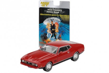 Ford MUSTANG Mach I 1971 - James Bond Diamantes Para La Eternidad - MiniGT Escala 1:64 (MGT00905-007S)