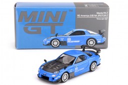 MAZDA RX-7 RE-Amemiya 20B NA 3ROTOR-7 Ama-san Go 2024 - MiniGT Escala 1:64 (MGT01046R) 
