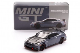 NISSAN GT-R Nismo 2024 Nismo Stealth Gray - MiniGT Escala 1:64 (MGT00868L)