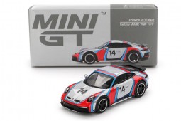 PORSCHE 911 (992) Dakar Rally 2024 Ice Grey Metallic - MiniGT Escala 1:64 (MGT00964L)