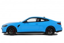 BMW M4 CS 2024 Riviera Blue - GT Spirit Scale 1:18 (GT511)