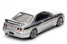 NISSAN Skyline GT-R (R33) Tuned by Mines Silver - Tarmac Works Escala 1:64 (IN64-R33-MINES-S)