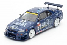 NISSAN Skyline GT-R (R34) Endless Advan Super Taikyu Series - Inno64 Escala 1:64 (IN64-R34-STS02W)