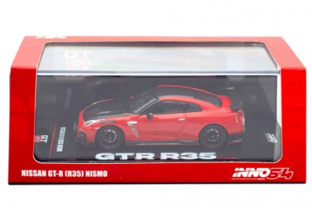 NISSAN GT-R (R35) NISMO Red - Inno64 Escala 1:64 (IN64-R35N-RED)