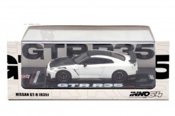 NISSAN GT-R (R35) Nismo White - Inno64 Escala 1:64 (IN64-R35N-WHI)