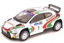 TOYOTA Yaris GR Winner Rally Voyonic Grampian Forest 2024 C. Ingram / A. Kihurani - Ixo Scale 1:18 (18RMC213)