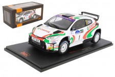 TOYOTA Yaris GR Winner Rally Voyonic Grampian Forest 2024 C. Ingram / A. Kihurani - Ixo Scale 1:18 (18RMC213)
