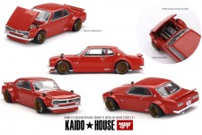 NISSAN Skyline 2000GT-R (KPGC10) Kaido Street V1 - Kaido House Scale 1:64 (KHMG175)
