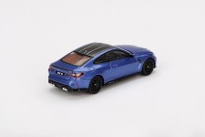 BMW M4 Competition (G82) 2024 Portimao Blue - MiniGT Escala 1:64 (MGT00845)