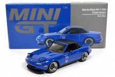 MZADA Miata MX-5 (NA) Tuned Version 1990 Dark Blue - MiniGT Escala 1:64 (MGT01069L)