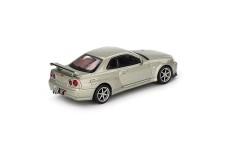 NISSAN Skyline GT-R (R34) V-Spec II 2002 Nur Millenium Jade - MiniGT Scale 1:64 (MGT01003R)