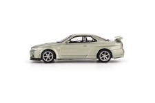 NISSAN Skyline GT-R (R34) V-Spec II 2002 Nur Millenium Jade - MiniGT Scale 1:64 (MGT01003R)