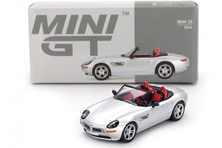 BMW Z8 2003 Silver - MiniGT Scale 1:64 (MGT00998L)