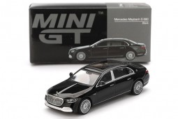 MERCEDES Maybach S680 2024 Black - MiniGT Escala 1:64 (MGT00977L)