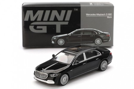 MERCEDES Maybach S680 2024 Black - MiniGT Escala 1:64 (MGT00977L)