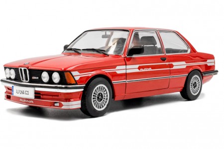BMW Alpina C1 2.3 1980 Red - Solido Scale 1:18 (S1812803)