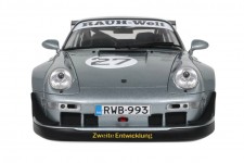 PORSCHE 911 (993) RWB Rauh-Welt Yuiitsumuni 2024 Silver - GT Spirit Escala 1:18 (GT522)