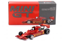 LOTUS 78 Formula 1 GP Japan 1977 Gunnar Nilsson - MiniGT Scale 1:64 (MGT00808L)