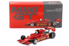 LOTUS 78 Formula 1 GP Japan 1977 Gunnar Nilsson - MiniGT Escala 1:64 (MGT00808L)