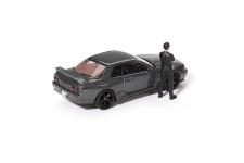 NISSAN Skyline GT-R (R32) 1992 Gunmetal - Matsuda Figure - MiniGT Scale 1:64 (MGT00869R)