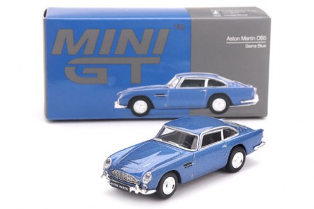 ASTON MARTIN DB5 1965 Sierra Blue - MiniGT Escala 1:64 (MGT00954L)