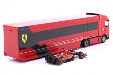 IVECO S-Way 570 F1 Transporter Ferrari SF-24 C. Leclerc - Bburago Escala 1:43 (36867)