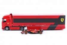 IVECO S-Way 570 F1 Transporter Ferrari SF-24 C. Leclerc - Bburago Scale 1:43 (36867)