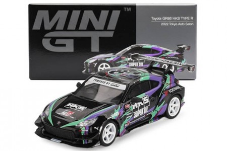 TOYOTA GR86 KHS Type R 2022 Tokyo Auto Salon - MiniGT Scale 1:64 (MGT01005R)