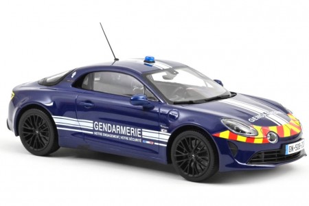 Modèle Réduit Alpine A110 S Gendarmerie Norev 1/18 - Édition 2023 - Diecast Neuf