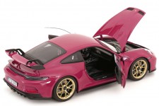 PORSCHE 911 (992) GT3 2021 Ruby Star Neo - Norev Escala 1:18 (187381)