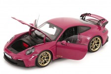 PORSCHE 911 (992) GT3 2021 Ruby Star Neo - Norev Escala 1:18 (187381)