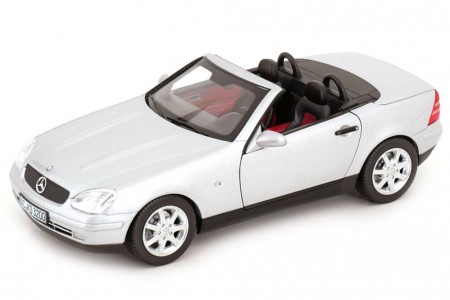 MERCEDES-BENZ SLK 1996 Silver - Norev Escala 1:18 (183020)
