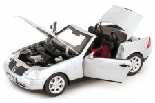 MERCEDES-BENZ SLK 1996 Silver - Norev Scale 1:18 (183020)