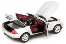 MERCEDES-BENZ SLK 1996 Silver - Norev Escala 1:18 (183020)