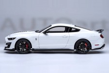 Ford MUSTANG SHELBY GT500 2023 Oxford White - AutoArt Scale 1:18 (73095)