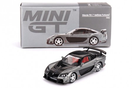 MAZDA RX-7 Veilside Fortune Grey - MiniGT Scale 1:64 (MGT01057L)