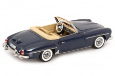 MERCEDES 190 SL W121 Roadster 1957 Dark Blue - Norev Escala 1:18 (183403)