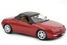 ALFA ROMEO Spider 1999 Metallic Red - Norev Scale 1:18 (187854)