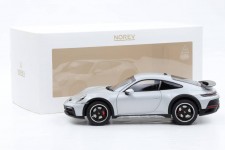PORSCHE 911 Dakar 2023 Ice Grey Metallic - Norev Escala 1:18 (187242)